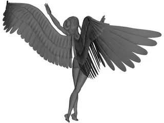 Angel 3D Model