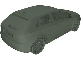 Audi A3 3D Model