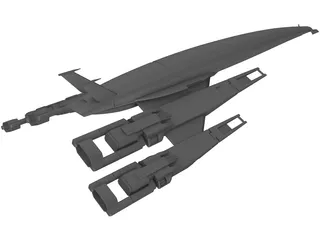 SR-2 Normandy 3D Model