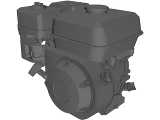 Honda GX160 Engine 3D Model