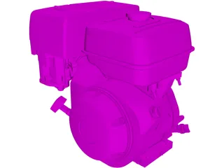 Honda GX390 Engine 3D Model