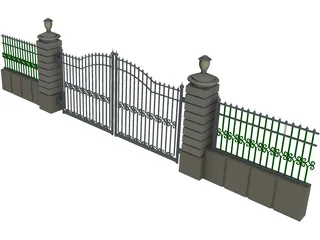 Gate 3D Model