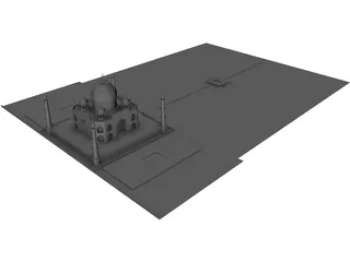 Taj Mahal 3D Model