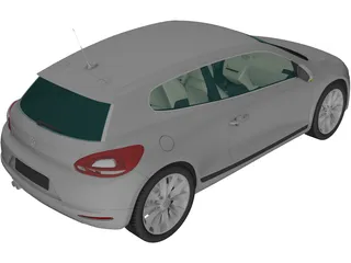 Volkswagen Scirocco 3D Model