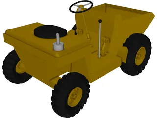 Construction Truck 3D Model