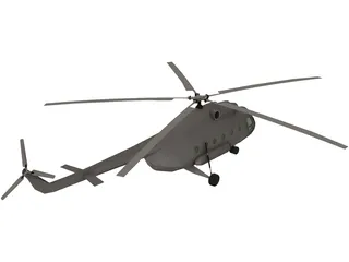 Mil Mi-8 Hip 3D Model