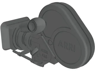 ARRI 435 Camera 3D Model