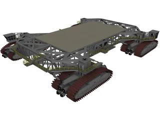 NASA Crawler Transporter 3D Model