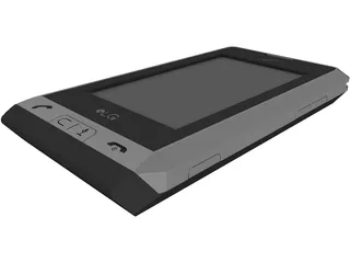 LG Cellular Phone 3D Model