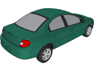 Dodge Neon 3D Model