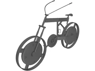 Bicycle Concept 3D Model