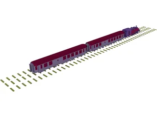 Narrow Gauge 3D Model