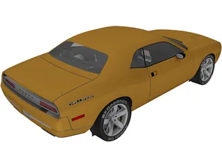 Dodge Challenger RT 3D Model