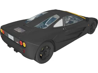 McLaren F1 3D Model