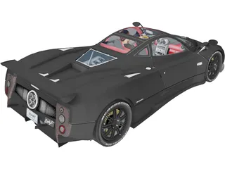 Pagani Zonda 3D Model