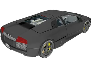 Lamborghini Murcielago LP640 3D Model