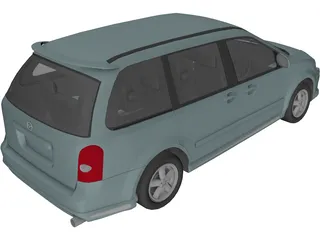 Mazda MPV (2000) 3D Model