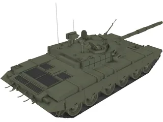 ZTZ-99 Chinese MBT 3D Model