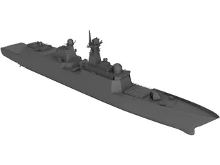 JIANGKAI Type 054A Frigate 3D Model