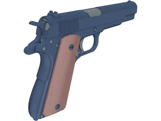 M1911A1 3D Model