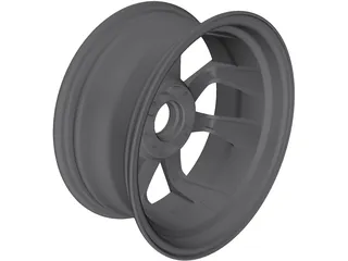 OZ Car Wheel 3D Model