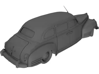 ZIL ZIS 110 (1945) 3D Model