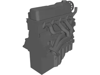 Engine Ford 2.3 3D Model