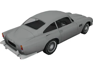 Aston Martin DB4 (1965) 3D Model