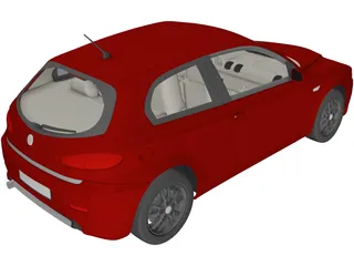 Alfa Romeo 147 3D Model
