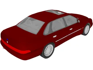 Ford Scorpio (1995) 3D Model