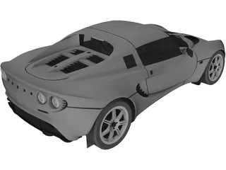 Lotus Elise S2 3D Model