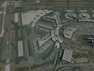 Newark International Airport 3D Model