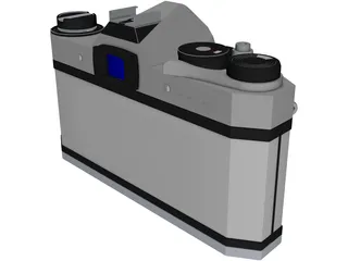 Pentax Spotmatic Camera 3D Model