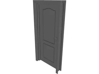 Western Door 3D Model