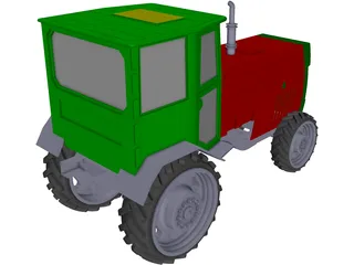 Tractor 3D Model