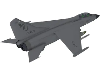 PLA FBC-1 3D Model