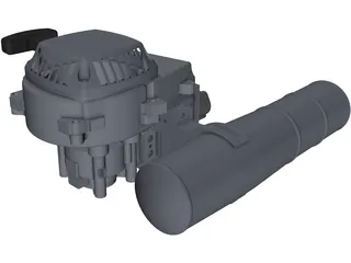 Zenoah 270 RC 3D Model