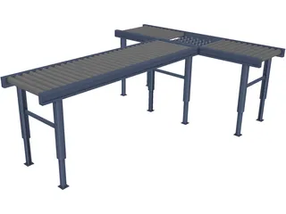 Conveyor Belt 3D Model