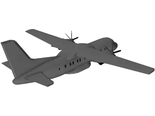 Antonov An-140 3D Model