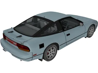 Nissan 240SX 3D Model