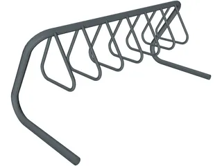 Bike Rack 3D Model