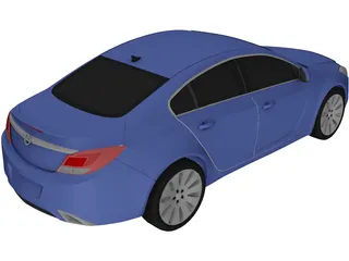 Opel Insignia (2009) 3D Model