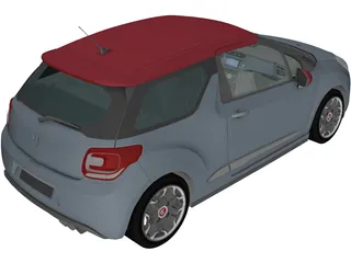 Citroen DS3 Sport (2011) 3D Model