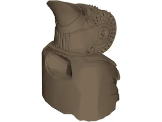 Maya Head 3D Model