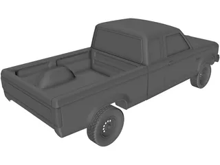 Ford Ranger LTX (1998) 3D Model
