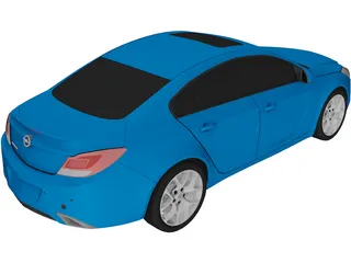 Opel Insignia OPC 3D Model