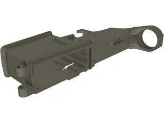 AR-15 Lower Receiver 3D Model