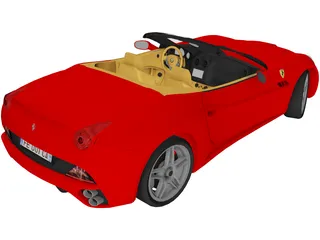 Ferrari California 3D Model