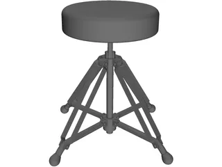 Drum Chair 3D Model