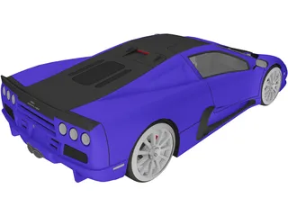 SSC Ultimate Aero 3D Model